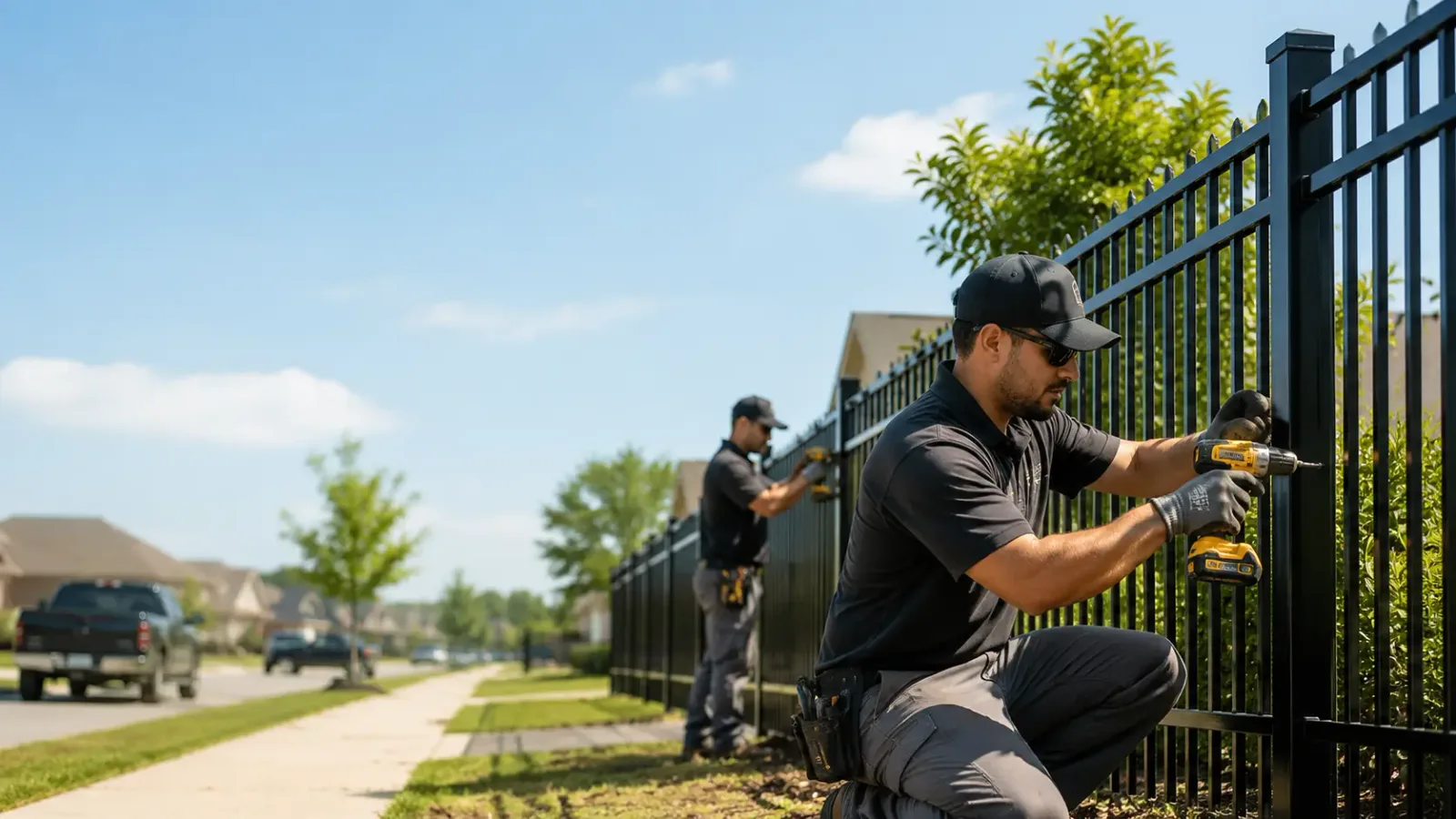 Metal Fence Installation in Lawndale, IL